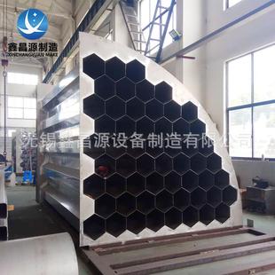 蜂窝阳极管2052不锈湿电除尘配钢件6737m半圆阳形极模块阳极管束