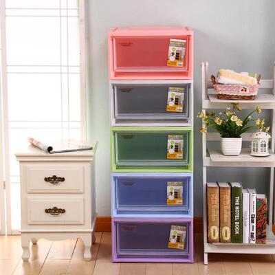 Large Storage Box, Transparent Plastic Drawer-type Storage S