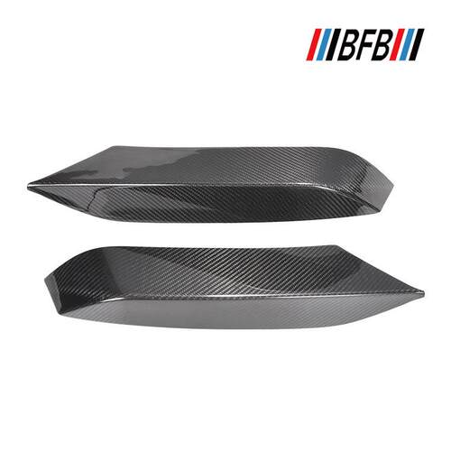 适用于宝马M4F82M3F80碳纤维前杠上包角进气口上饰条前扰流