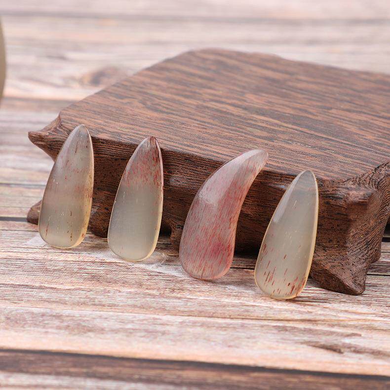 古筝指甲演奏级成人双面弧琵琶指甲初学者儿童摇指义甲大小号