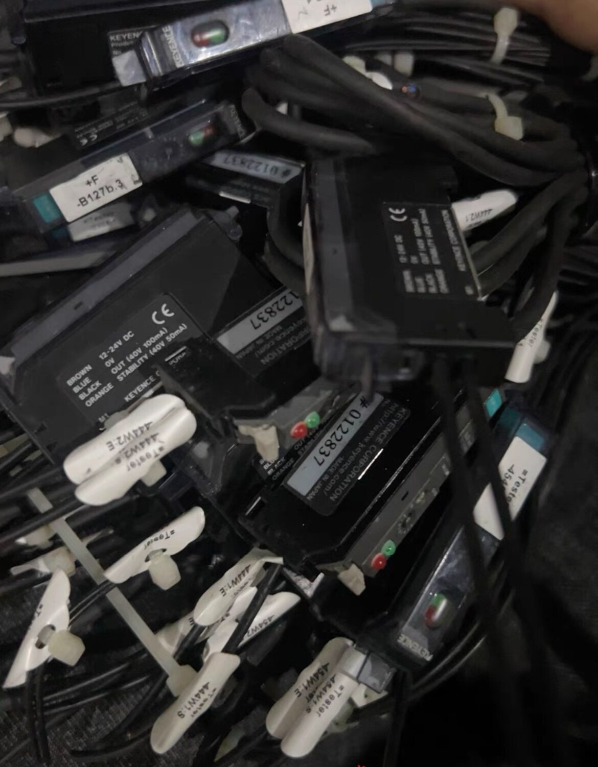 KEYENCE/基恩士光纤放大器FS-M1P 二手拆机 成色