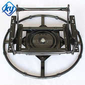 多功能沙发椅五金配件 底座大转盘可旋转可摇摆家具五金铁架