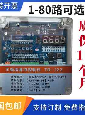 可程式设计脉冲控制仪TD-8Z10Z12Z16Z20Z30ZTA吹尘器脉冲控制器通