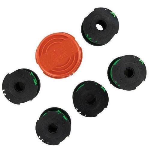 Superior Trimmer Spool Line + Cap Set for Black & Decker