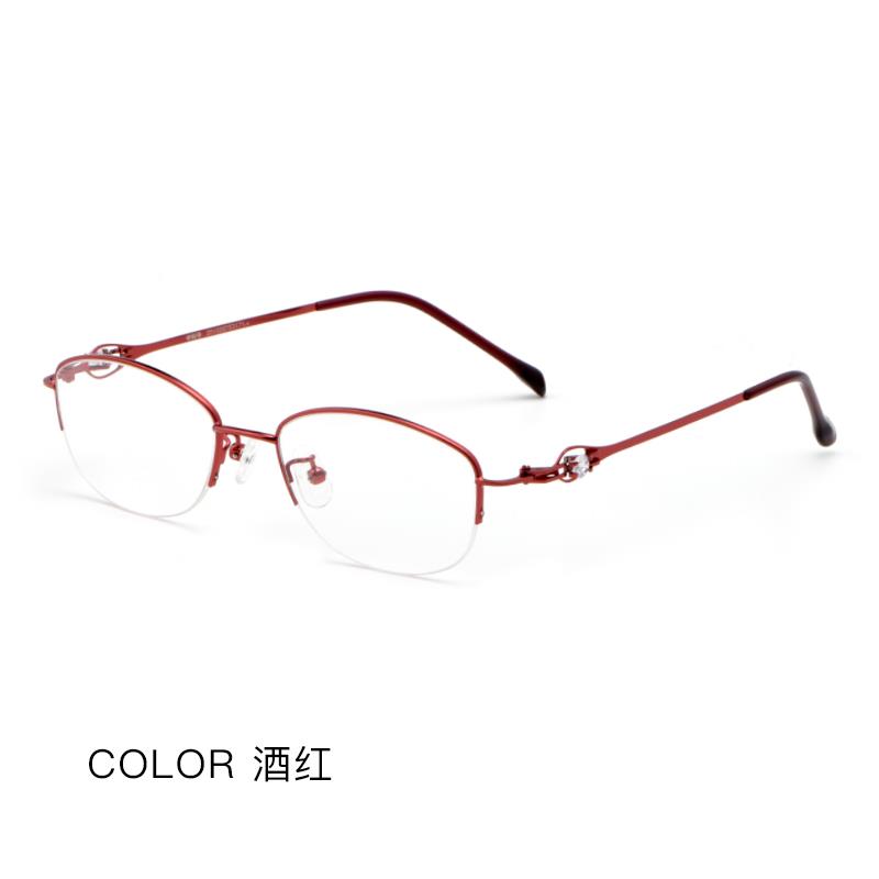 高档防镜蓝光眼镜女超轻视架眼镜框抗疲劳防辐射平光护目近镜2020