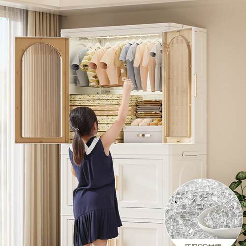 免安装宝宝衣柜加厚婴儿收纳柜家用零食整理箱衣服储物儿童小珑放