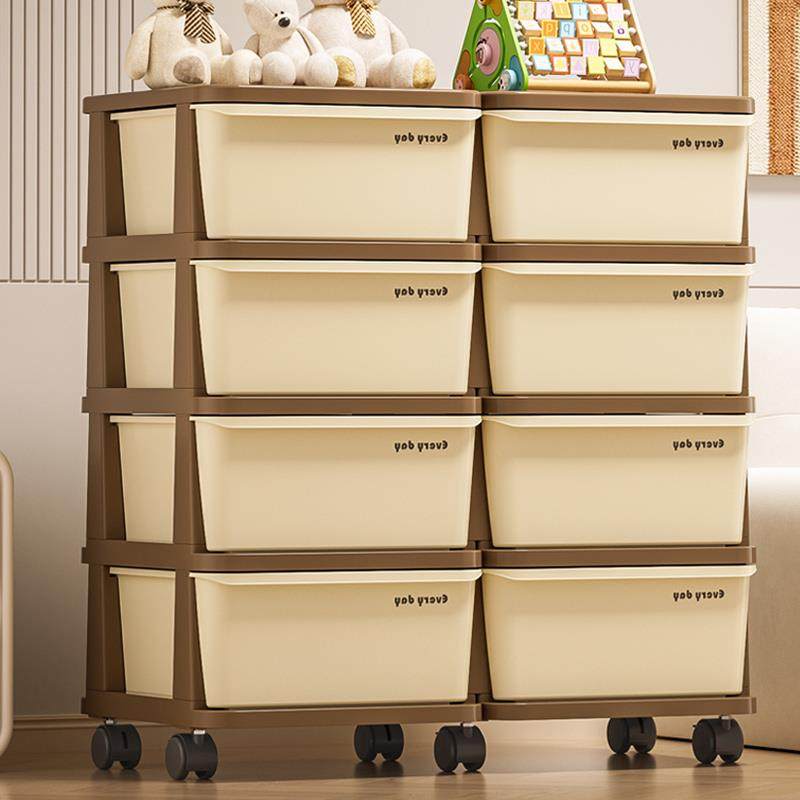 宝宝儿童玩具收纳架置物架多层移动零食收纳柜客厅靠墙整理神器,收纳整理,整理架/置物架/收纳架,淘宝优惠券,粉丝福利购,淘宝优惠卷
