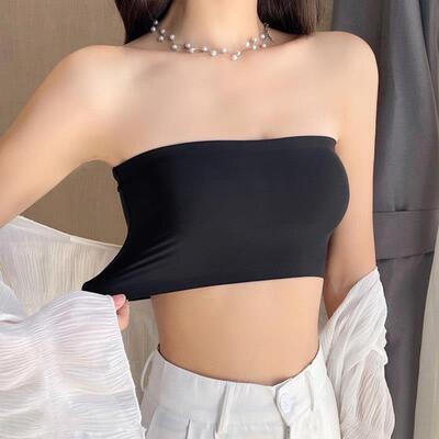 One Piece Sexy Tube Tops Women Strapless Push Up Bra Lingeri