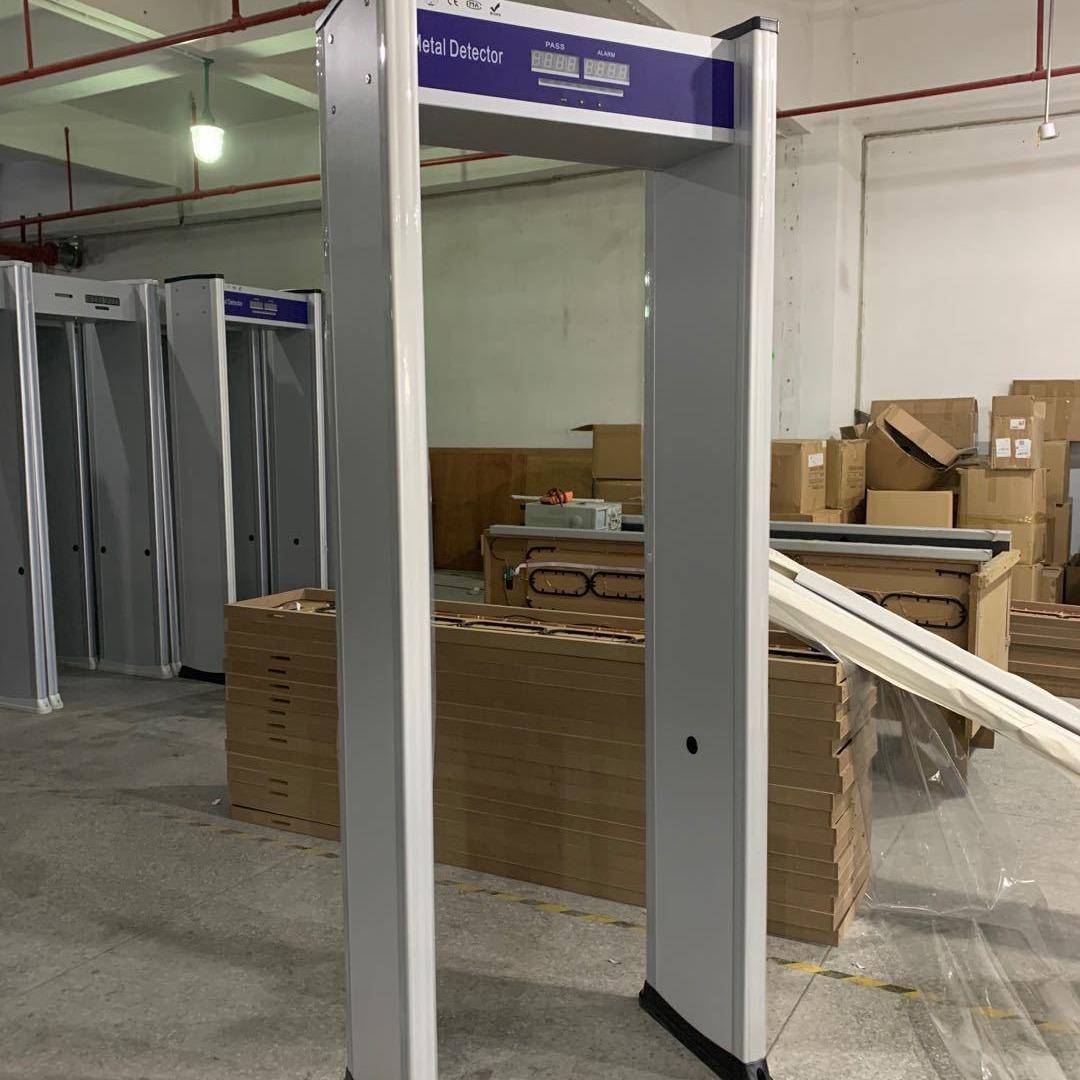 单区检测安检门现货供应DL-100A经济型通过式金属探测安检门设备