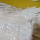 服装 现货3号隐形拉链尼龙家纺开尾拉链隐形条装 辅料白色拉链批发