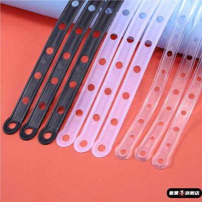 挂条连体透明衣服皮条塑料套装挂钩裤子女装加长衣挂搭配链条童装