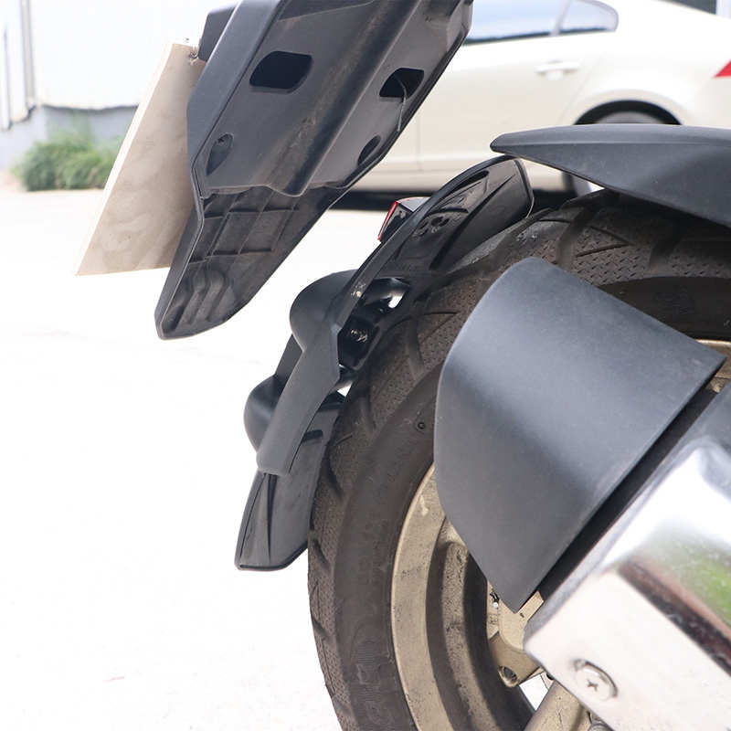 适用三阳XS150T-12哈士奇150ADV摩托车后挡泥板挡水板改装配件