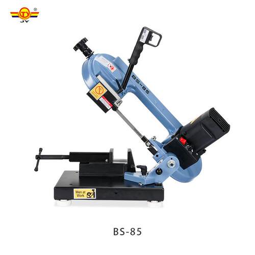 翊恒小型金属带锯床便携式手持带锯机五金通用切割机卧式小锯床