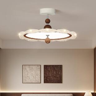 意式轻奢风极简水晶高级感餐厅卧室吊灯2026年新款大气书房吸顶灯