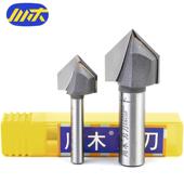 正品 川木v型刀修边刀头45°倒角木工3D雕刻刀竹木纤维板90°折角