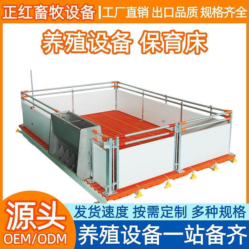 正红畜牧设备欧式保育床仔猪用保育床正红直供欧式保育床