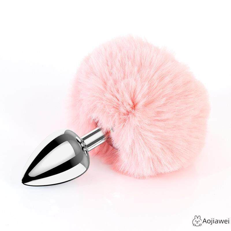 肛赛尾巴猫会动新手小号迷你性感兔子塞子缸塞玩具插件狐狸女外出