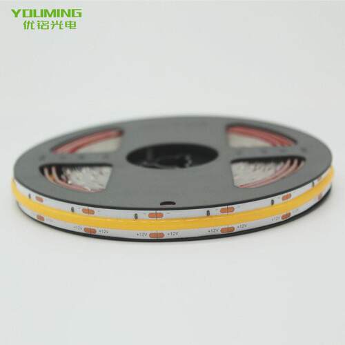厂家COB软灯带每米528灯 24V 10MM  3000K 14W无暗区RA90显指