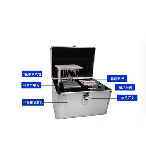 样品浓缩仪(空气吹干仪) 型号:MAK2-NSY-1A库号：M400105