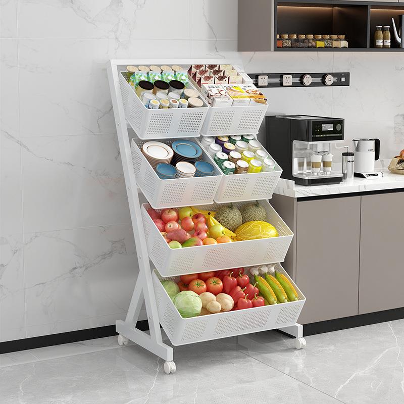 厨菜篮子置物架多层落水地可移多动放果蔬菜收房纳家0069用功能小