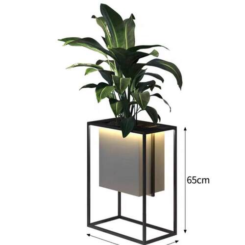 轻奢北欧简约创意花盆架室内个性花架客厅摆件落地立体网红大装饰