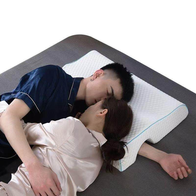 情侣枕头一体不压手防压麻手臂助睡眠记忆棉枕头男友情侣枕双人枕