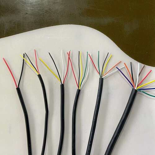 UL2464AWG18号2 3 4 5 6 7 8 9C10芯信号线控制线电源多芯护套线