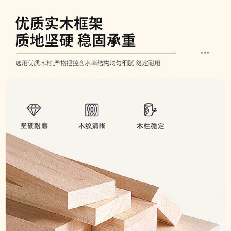 皮床床1米8双床大象VJC耳朵主高端2大气卧实木床025新款