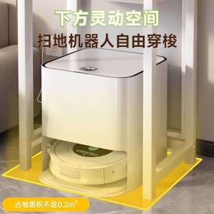 办公电脑桌小方桌床边置物架鱼缸承重架家用书桌工作台四方小桌子