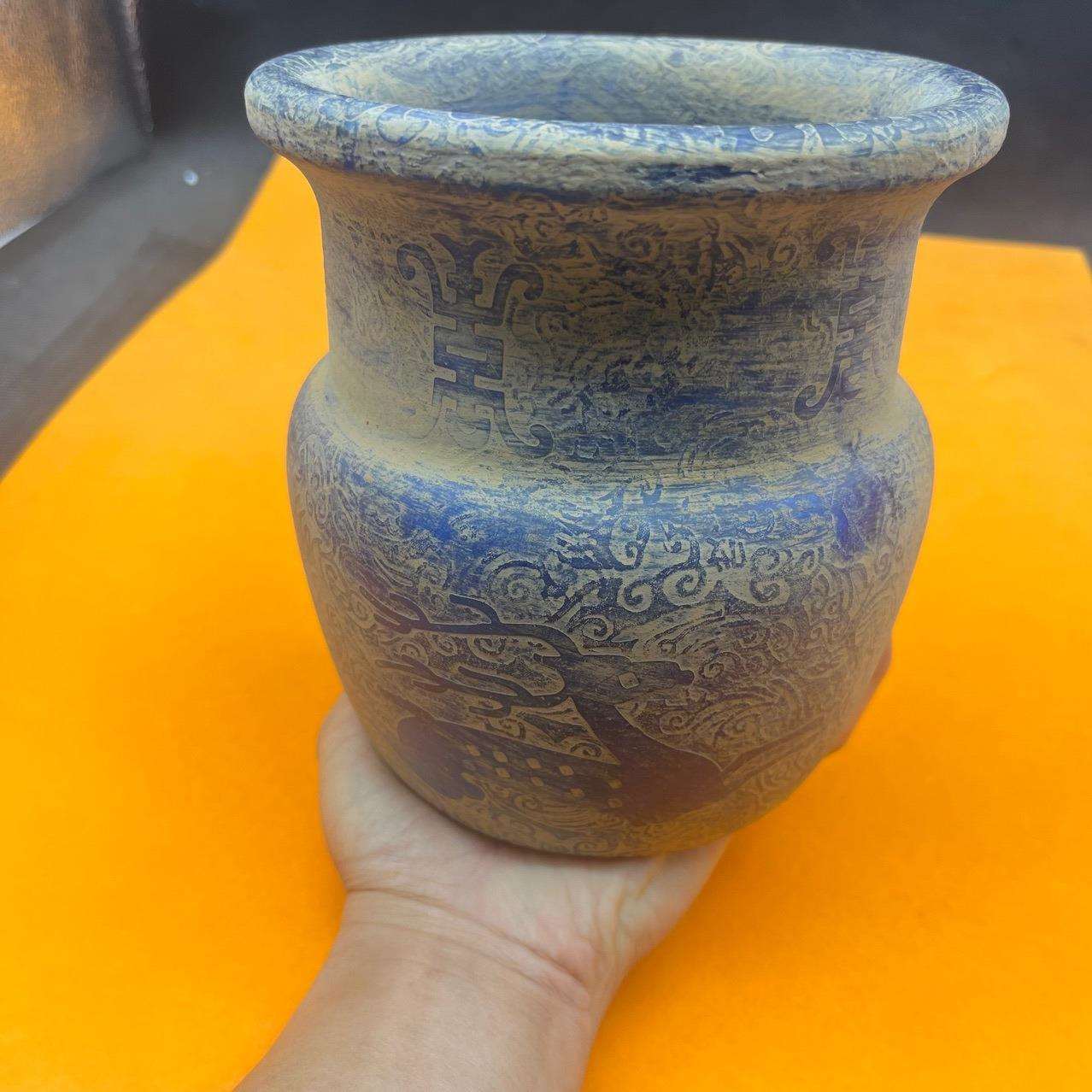 仿古玉鹿鹤同春摆件