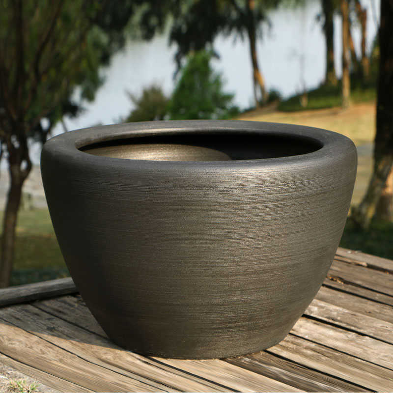 金鱼缸睡莲景德镇碗甲乌龟盆缸莲青花瓷大缸庭院鱼缸酒店水缸荷花