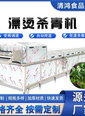 商用藕片藕带漂烫机笋丝笋片蒸煮设备即食土豆片加工莲藕即食加工