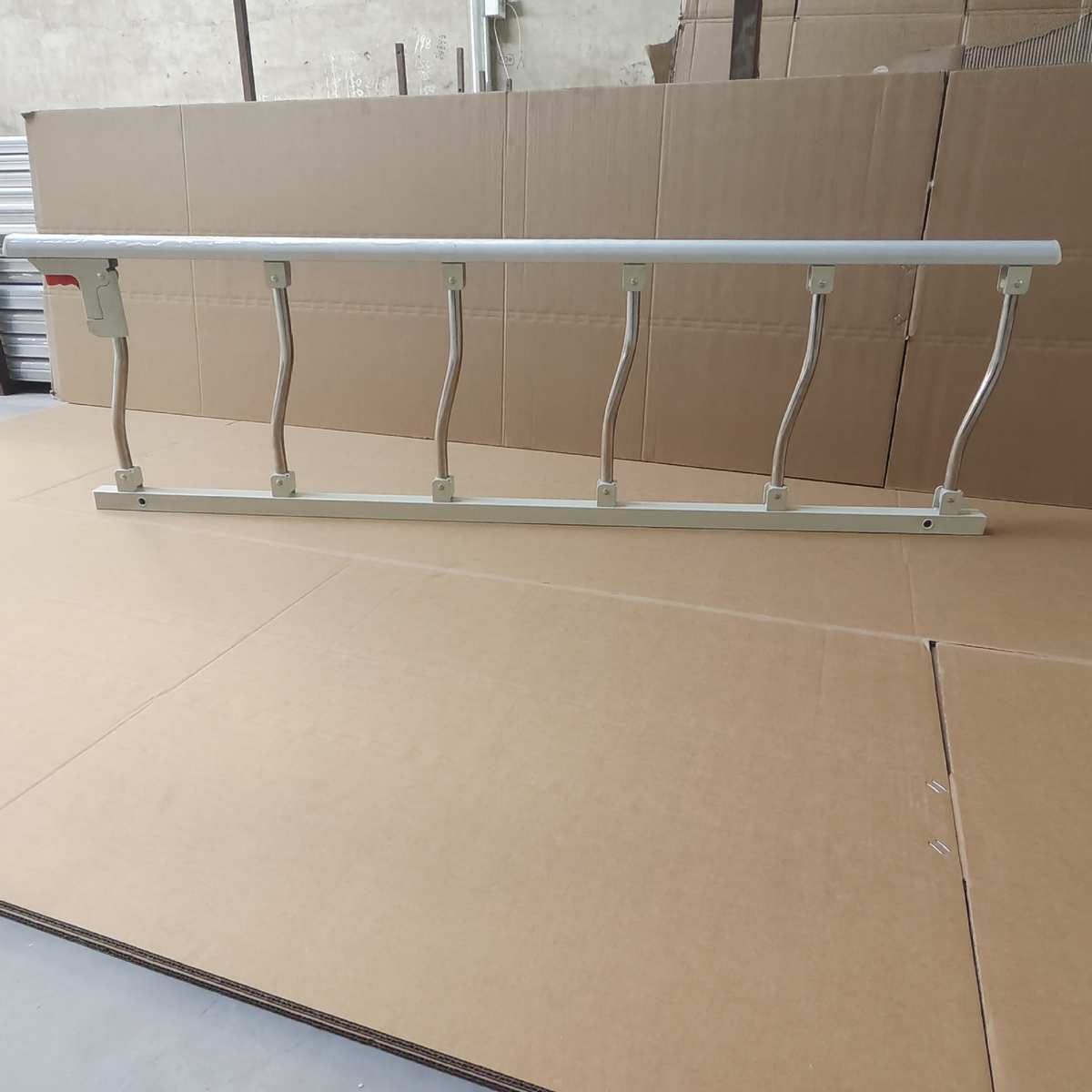 床围栏宝宝防摔防护栏床边通用铝合金S型床护栏病床老人床边扶手