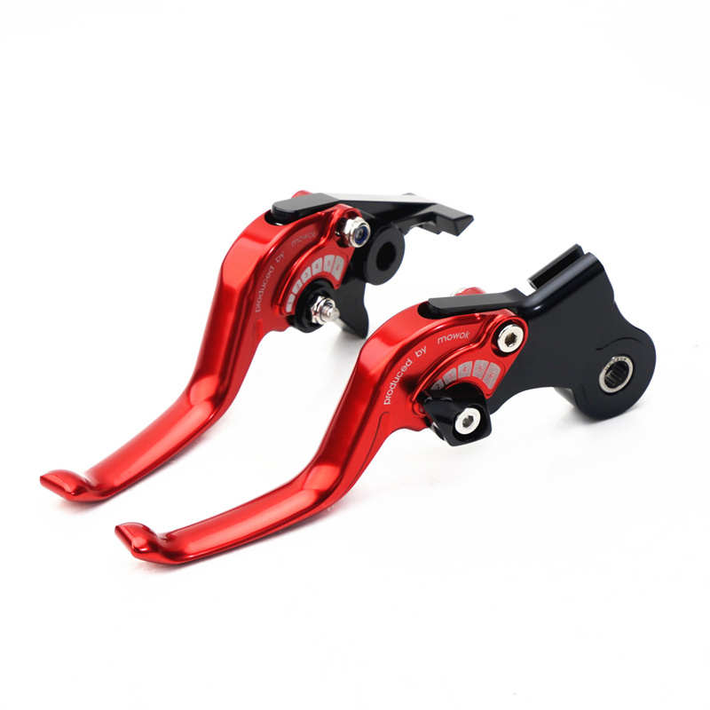 适用贝纳利502C 752S 302S改装铝合金竞技短款两指刹车离合手把