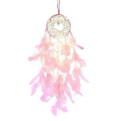 Handmade Indian Dream Catcher Hanging with Rattan Bead