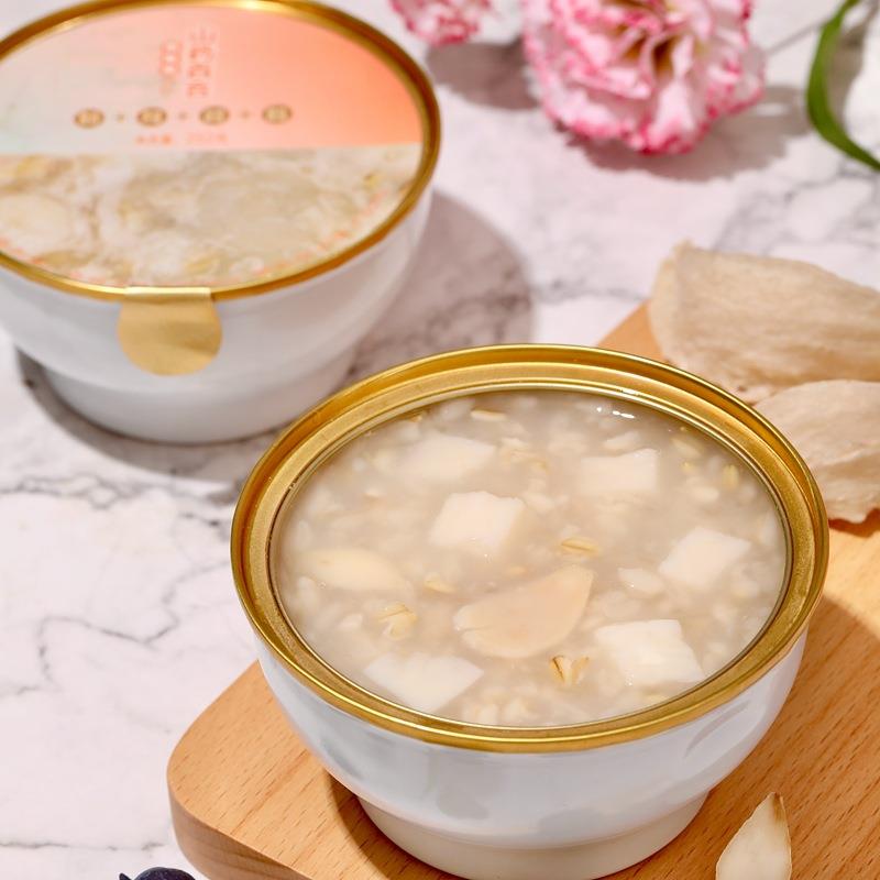 山药百合燕窝粥252克*6滋补营养礼盒速食代餐八宝粥工厂包邮