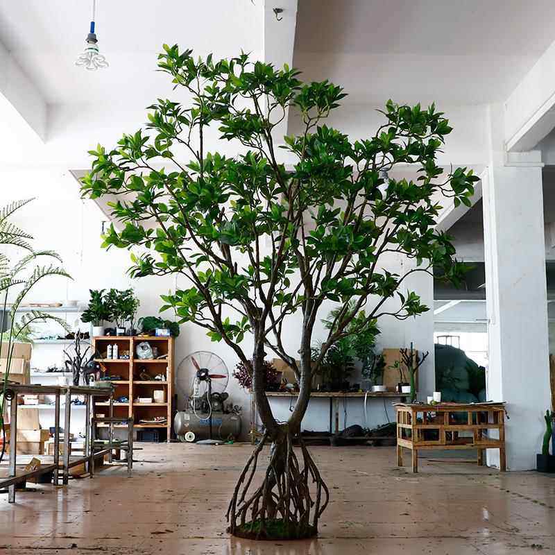 仿真红树林室内外造景落地红树林仿真绿植酒店景区园林装饰假植物