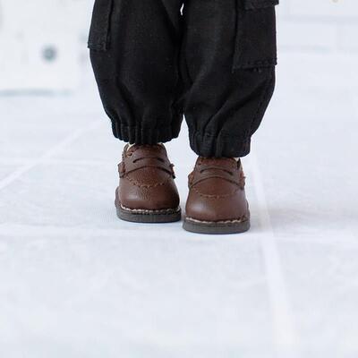 ob11鞋子 娃衣娃鞋小皮鞋学生制服鞋 美结猪holala 妹头p9  molly