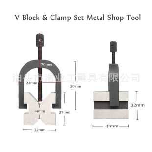钢制V型台V30 A型V型夹具 V型块 V型架45x40x36