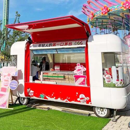电动网餐车多商用移动奶茶激凌快371餐车夜市早餐冰功能摆摊小吃