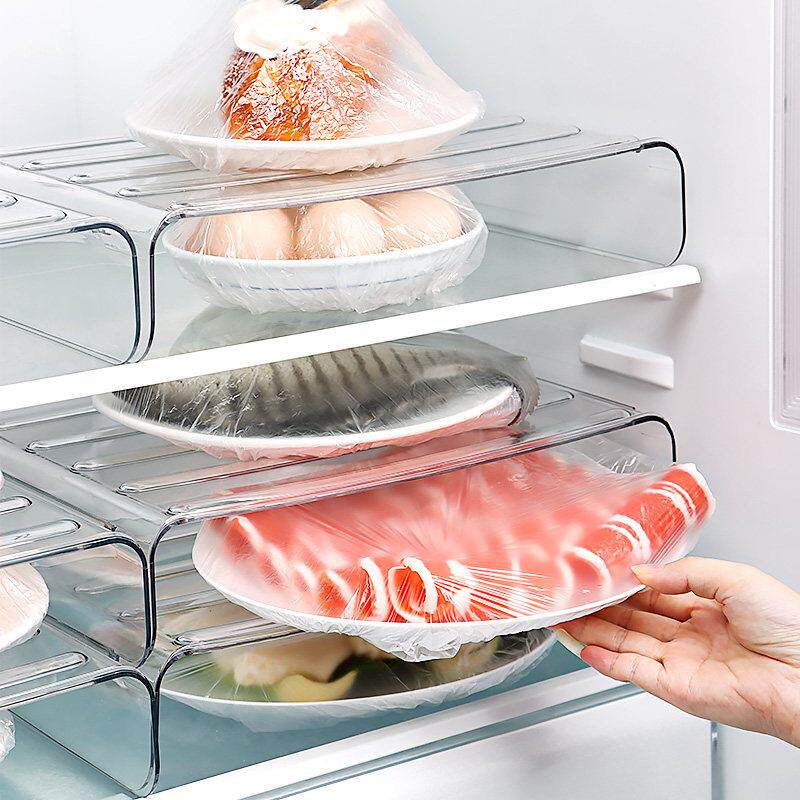 冰箱剩饭剩菜专用置物架放盘子子保鲜冷藏内部分隔层收纳整理神器