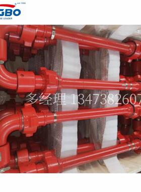 高压硬管线 1502型高压环形管汇 70MPa油田固井高压管汇