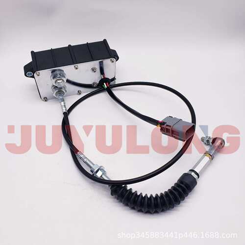 现代斗山大宇DH60 80-7挖掘机自动加油马达油门电机523-00006 12V