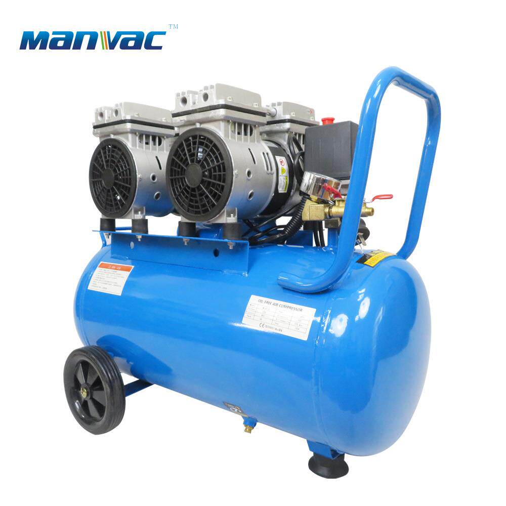 低音无油空压机220V迷你环保小型便携家用木工喷漆装修专用气泵