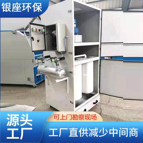 移动式砂轮机小型滤筒单机除尘器木工粉尘收打磨抛光漏斗除尘器