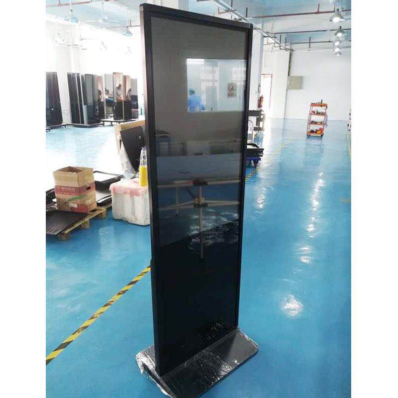 高清液晶显示屏立式广告机多媒体广告播放智能分屏触摸广告一体机