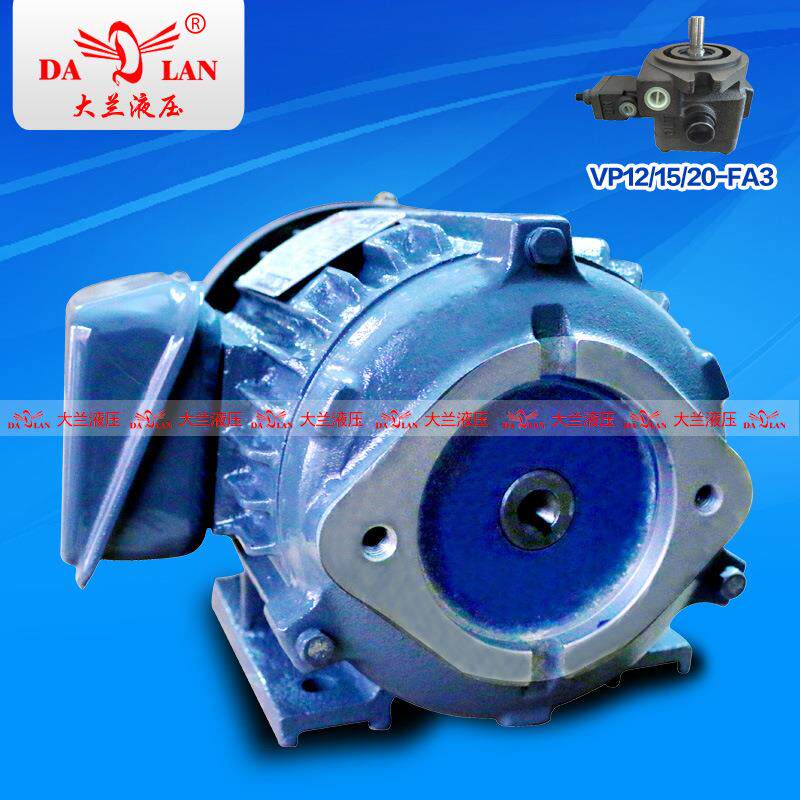 0.75KW神煜DG SHENYU液压电机 2孔VP20油泵专用电机1.5KW2.2KW
