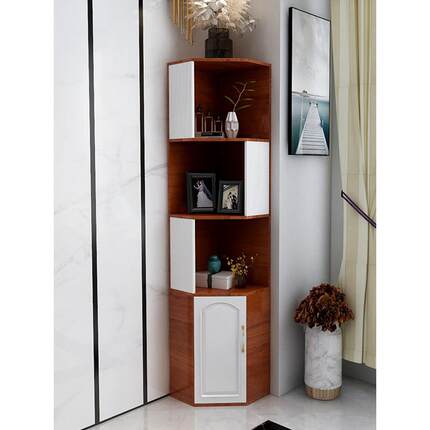 转角置物厅欧架式角落客角F76HSJ7J柜角收纳三角形品质轻奢卧室拐