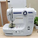 热销608A缝纫机家用台式 多功能电动缝纫机 迷你双针脚踏便携式