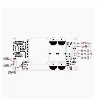 1000W大功率IRS2092S数字功放低音炮单声道舞台功放板HIFI发烧